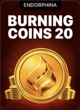 Burning Coins 20 — Endorphina spēles ekrāns