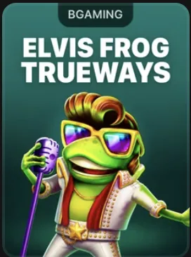 Elvis Frog TRUEWAYS — BGaming spēles ekrāns